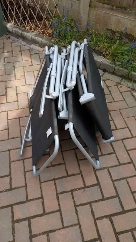 Photo of free Sun loungers - matching pair (Sale Moor M33) #3