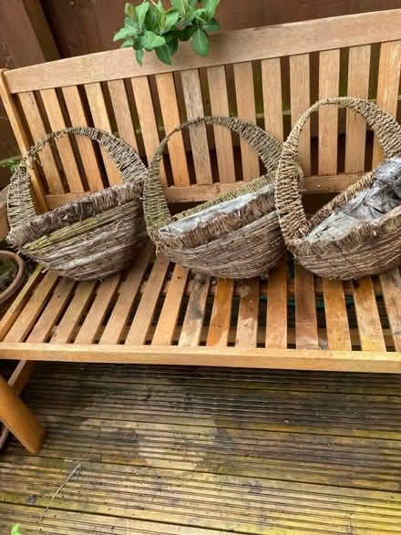 Photo of free Half size hanging wall baskets (BA11) #1