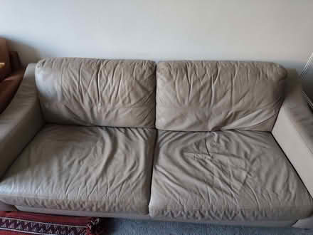 Photo of free Large Grey Sofa (Newport on Tay DD6) #1
