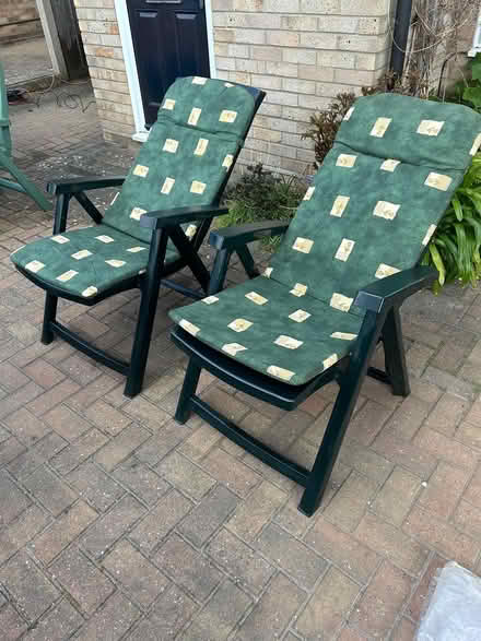 Photo of free Folding garden seats (x2) (Stanway CO3) #3