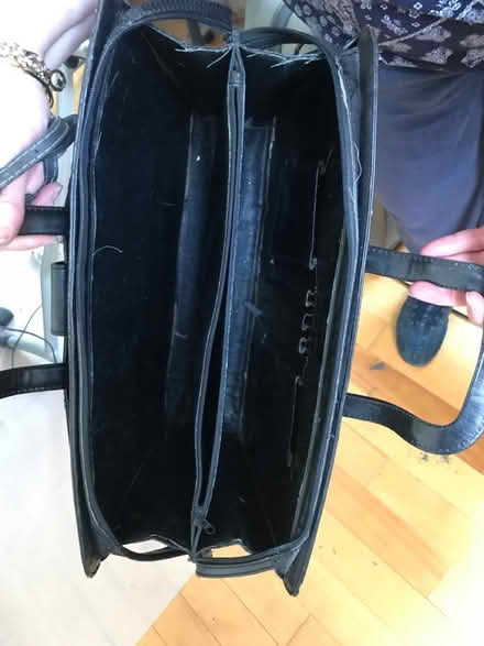 Photo of free Leather briefcase (Shepherds Bush) #2