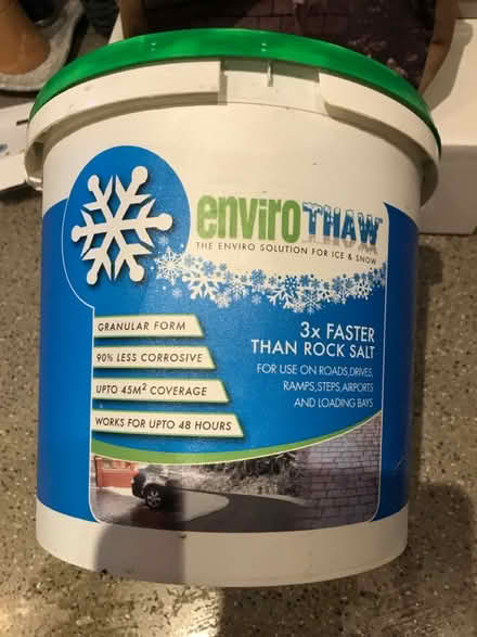 Photo of free Ice thaw granules (Shepherds Bush) #1