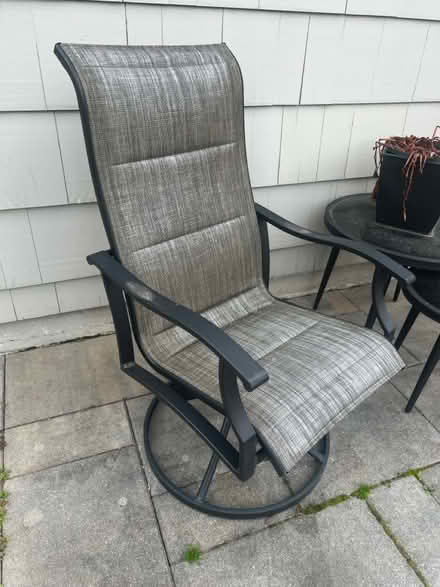 Photo of free Outdoor swivel chairs (Scotch Plains, NJ) #1