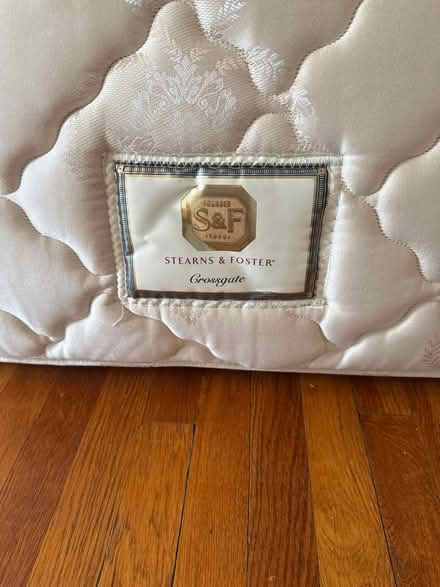 Photo of free Bed Frame and Mattress (Marblehead) #3