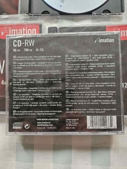 Photo of free CD-RW (compact disc rewritable)discs (Drayton OX14) #2
