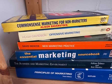 Photo of free Marketing and business books (Gleneagles area, Wboro NN8) #1