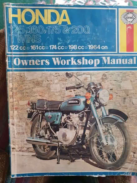 Photo of free Honda motorcycle manuals (Glastonbury BA6) #1