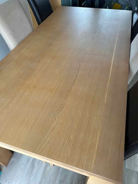 Photo of free Solid oak dining table (Appleby-in-Westmorland CA16) #4
