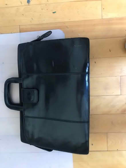 Photo of free Leather briefcase (Shepherds Bush) #1