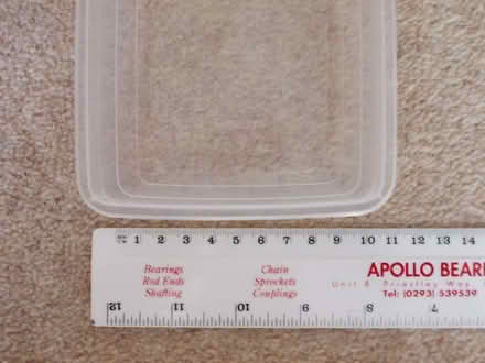 Photo of free 10 small food safe plastic sealable containers (Haywards Heath RH16) #3