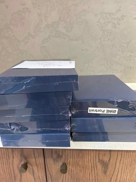 Photo of free 8 packs dark blue card for binding (W2 2ET) #3