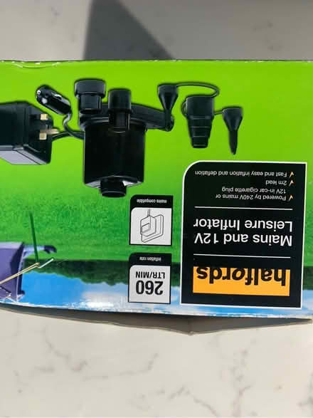 Photo of free Mains and 12V leisure inflator kit (City Centre NR3) #3