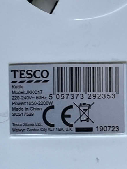 Photo of free Kettle (South Kensington SW7) #2