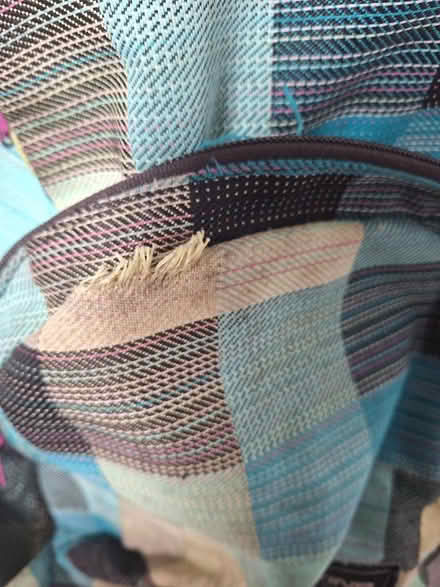 Photo of free Dakine blue/green checked backpack (Walkley S6) #2