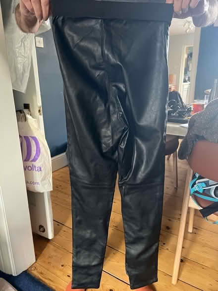 Photo of free Faux leather trousers EUR 36 size, US 6 (Jericho OX1) #2