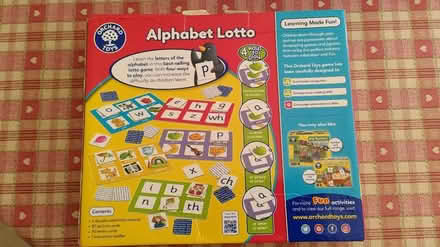 Photo of free Alphabet lotto (Byfleet KT14) #2
