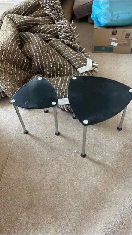 Photo of free Glass side tables (Penrith CA11) #1