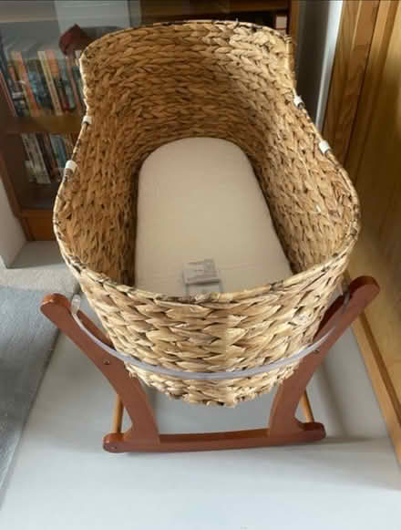 Photo of free Moses basket and rocking stand (New Cross SE14) #3