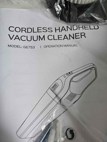 Photo of free Cordless handheld vacuum cleaner (Shenley) #2