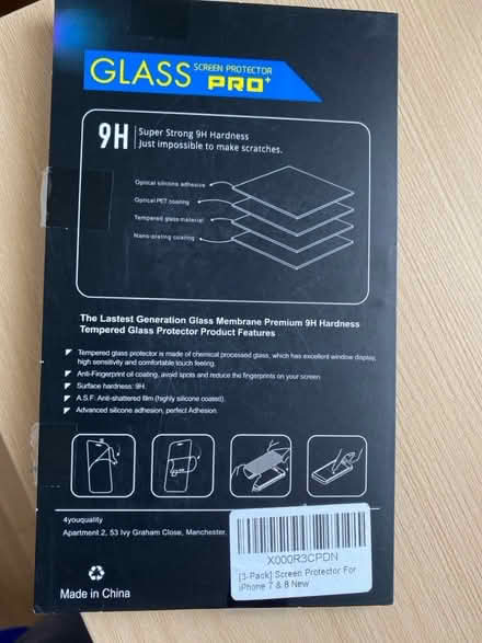 Photo of free Tempered glass screen protector x1 (Gillingham ME7) #2