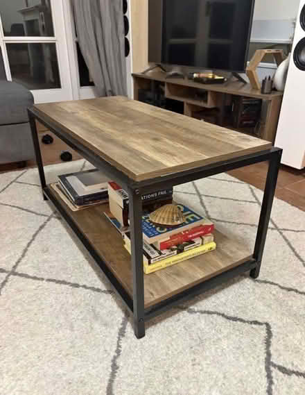 Photo of free coffee table - oak style (Shepherds Bush W6) #2