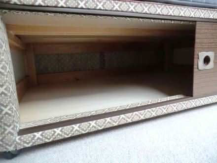 Photo of free Double bed 2 part divan base, full width storage compartment (Berkhamsted HP4) #1