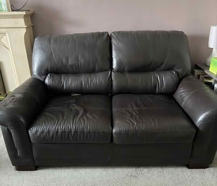 Photo of free Leather sofa bed (Heaton Mersey SK4) #2