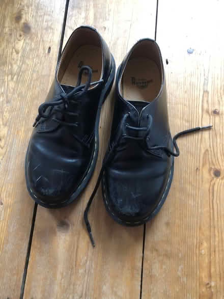 Photo of free Size 5 Dr Marten black shoes (Bear Flat BA2) #1