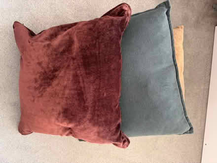 Photo of free 3 cushions (South Wimbledon- SW19) #1