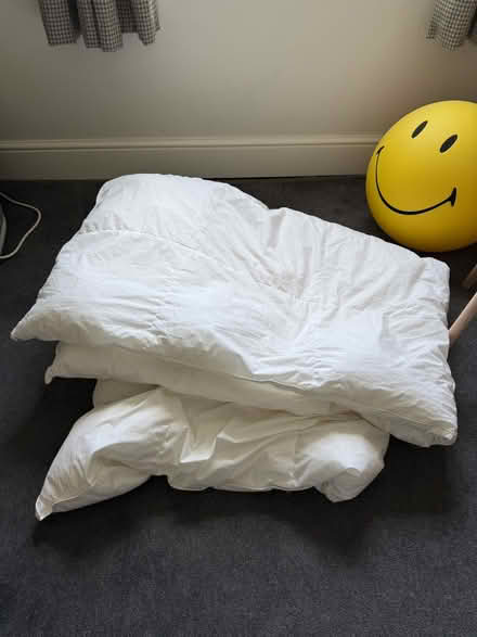 Photo of free White Company double down-alternative duvet (Streatham SW16) #1
