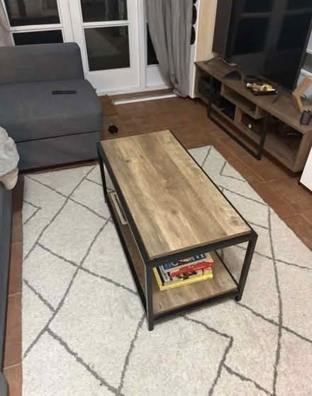 Photo of free coffee table - oak style (Shepherds Bush W6) #1