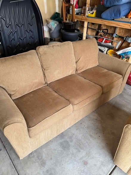 Photo of free LaZBoy sofa and loveseat (McCordsville 96th and Olio) #1