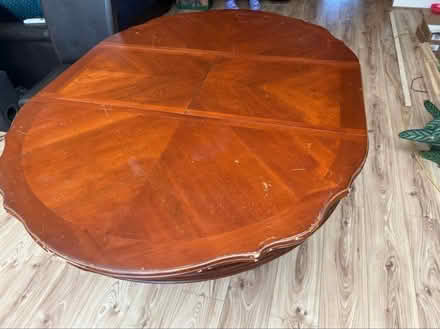 Photo of free Round wooden table (Slough SL1) #3