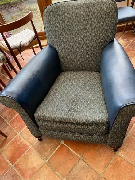 Photo of free Blue Parker Knoll 3 Piece Suite (CT4) #2