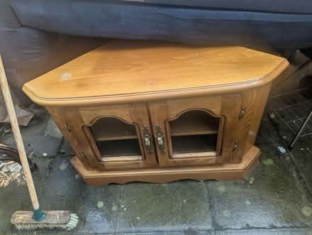 Photo of free Wooden corner cabinet (Penrith CA11) #2