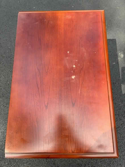 Photo of free Wooden side table (Lunenburg) #4