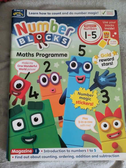 Photo of free Number Blocks Maths Programme magazine set (Maidstone ME15) #2