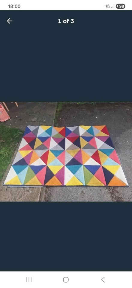 Photo of free Rug 120cm x 170cm (Whitehill, GU35) #1