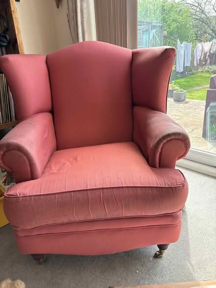 Photo of free Terracotta armchair (Brickhill MK41) #1