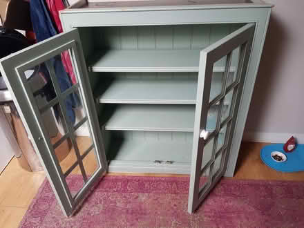 Photo of free Pale Green Wooden Cupboard (BA1) #3