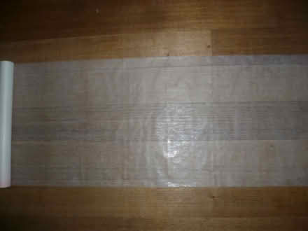 Photo of free roll of silk-screen like fabric (Runcton PO20) #1