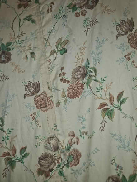 Photo of free 2 pair mid-century curtains, long (Dalston E8) #1