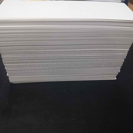 Photo of free About 300 clean new white cards (Watford WD24) #2