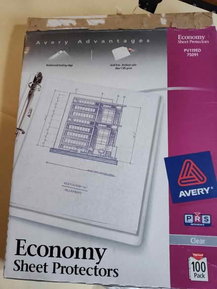 Photo of free Clear plastic Sheet Protectors (Saugus) #1