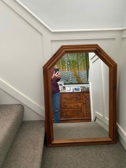 Photo of free Pine mirror (Woodley RG5) #1