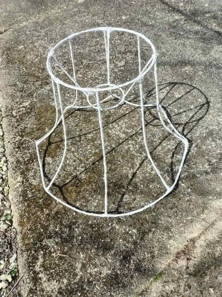 Photo of free Lampshade skeleton - fabric wrapped (West Marina TN38) #1