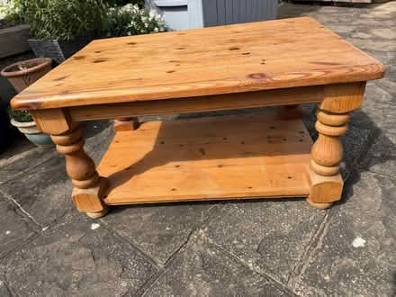 Photo of free Solid Pine coffee table (Aldrington BN3) #2