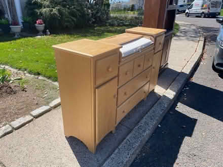 Photo of free Change table with built-in dresser (Fairless hills) #2