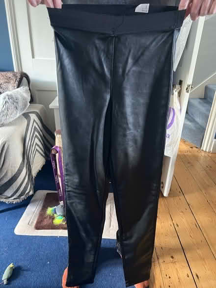 Photo of free Faux leather trousers EUR 36 size, US 6 (Jericho OX1) #3