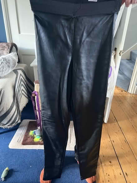 Photo of free Faux leather trousers EUR 36 size, US 6 (Jericho OX1) #4
